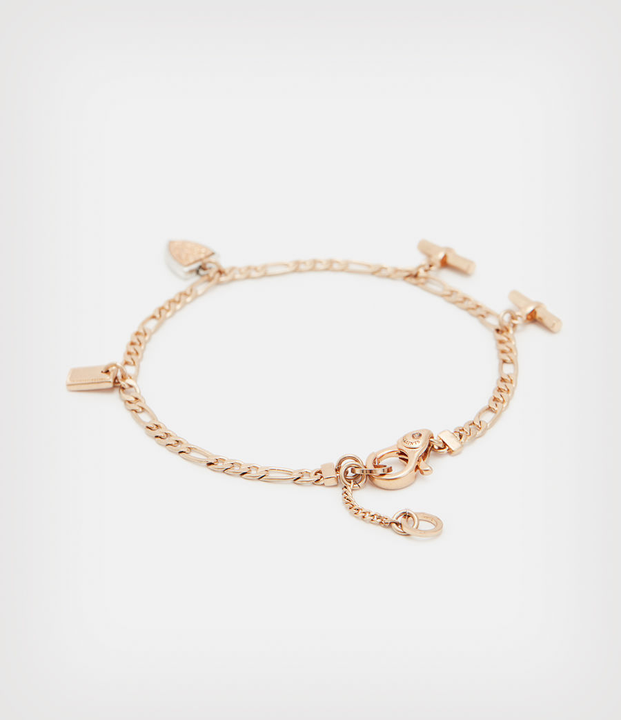 Femmes Bracelet Andra Charm (warm_brass_silver) - Image 4