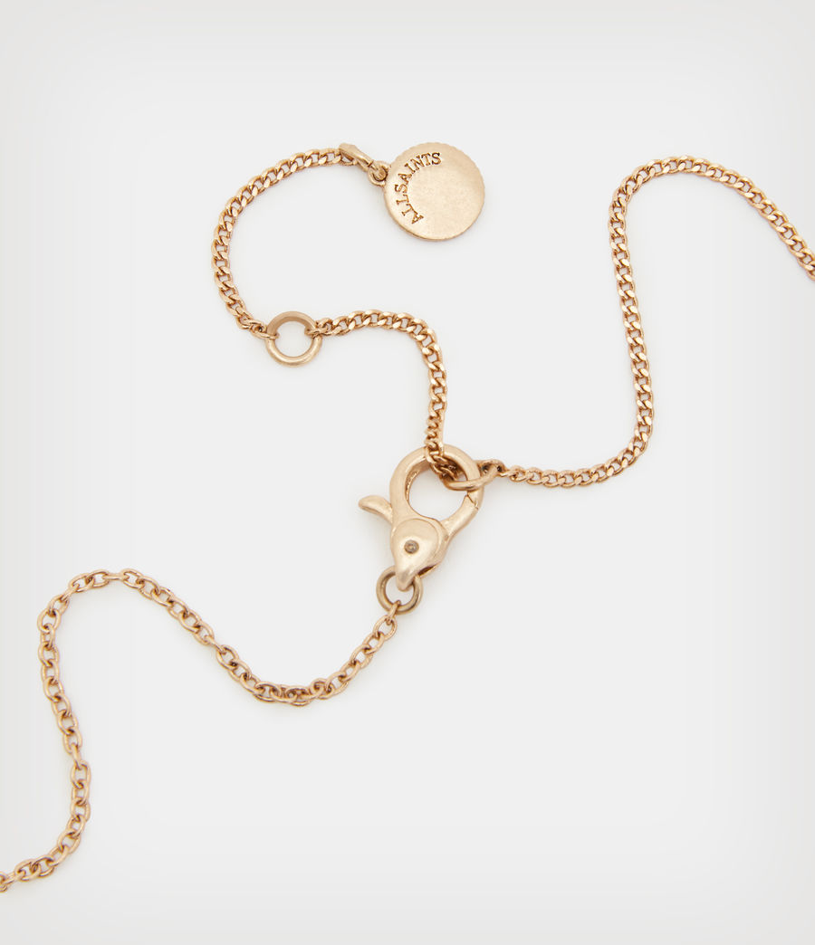 Damen Nola Pearl Pendant Necklace (pearl_warm_brass) - Image 5
