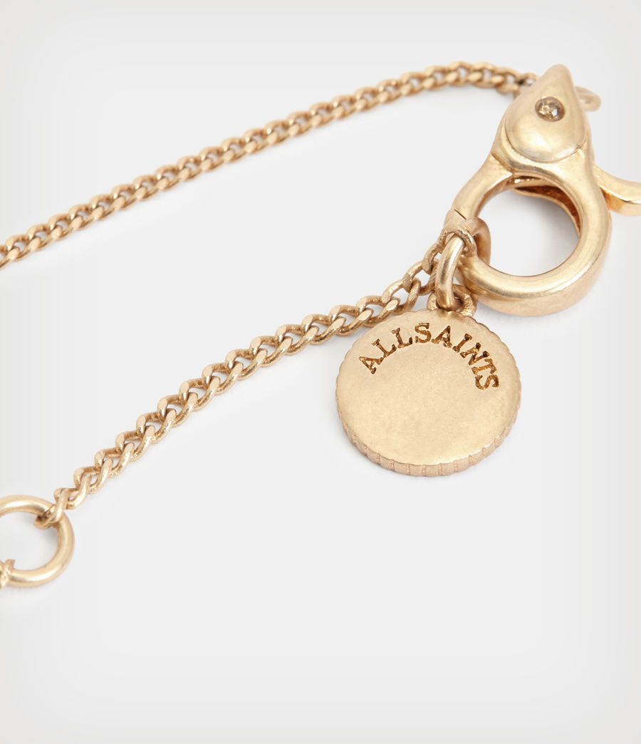 Damen Macy Mini Pendant Necklace (warm_brass) - Image 5
