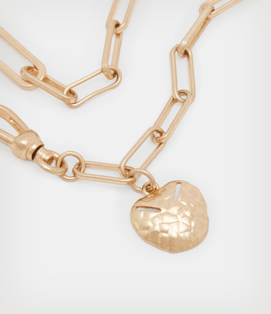 Damen Pansy Charm Bracelet (warm_brass) - Image 3