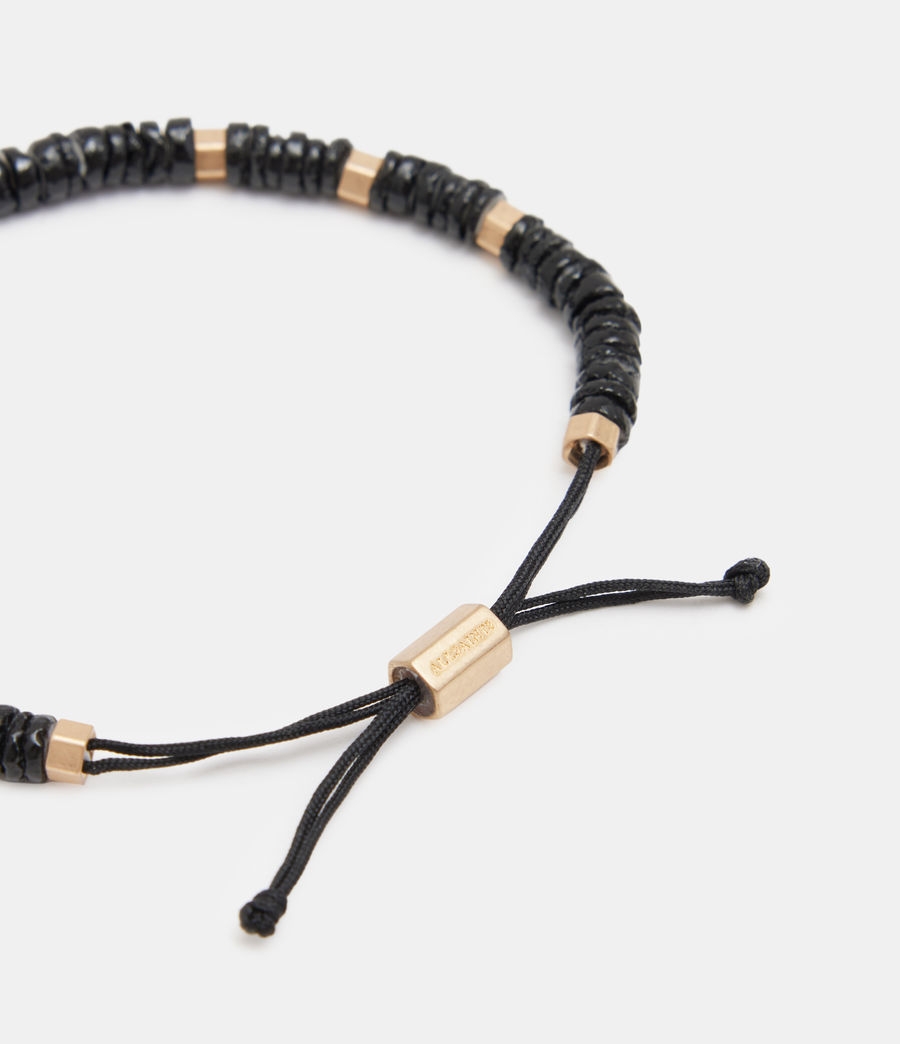 Womens Rosie Adjustable Bracelet (warm_brass_black) - Image 3