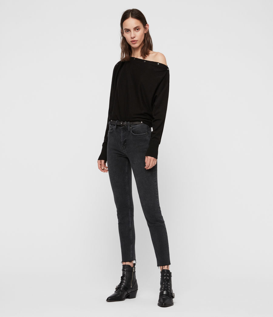 ALLSAINTS IE: Womens Elle Jumper (black)