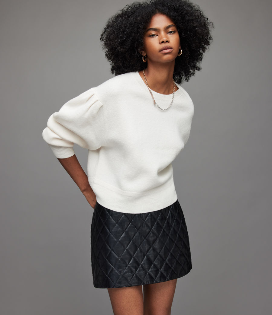 Damen Vika Boiled Pullover (off_white) - Image 1