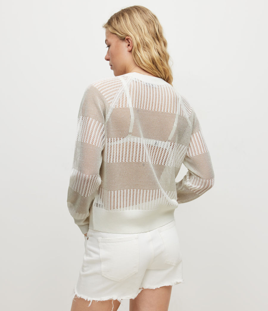 Womens Misha Lou Sweater (white_sparkle) - Image 6