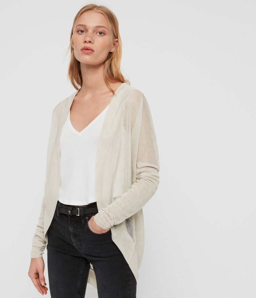 all saints long cardigan