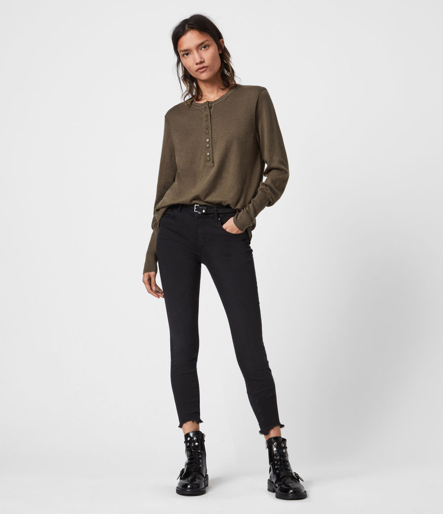 olive jumper women