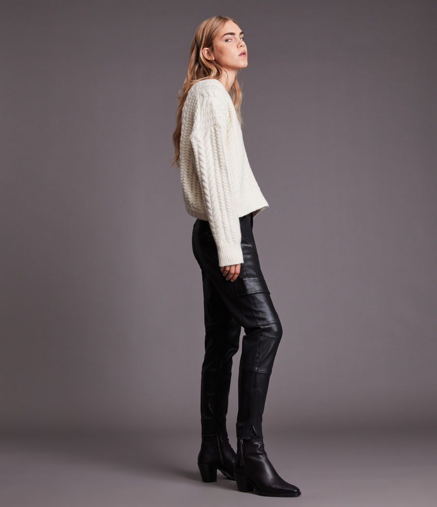 Womens Franze Sweater (chalk_white) - Image 3