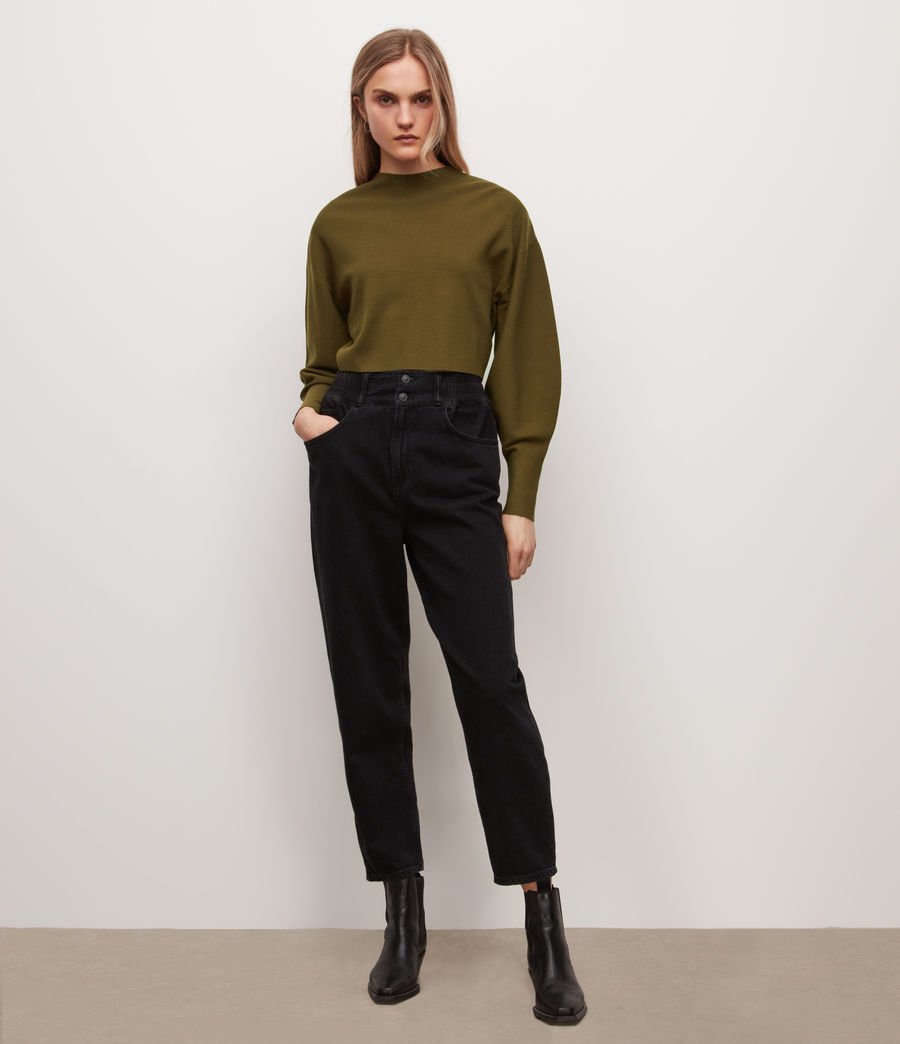 Womens Dimia Sweater (kukichi_green) - Image 3