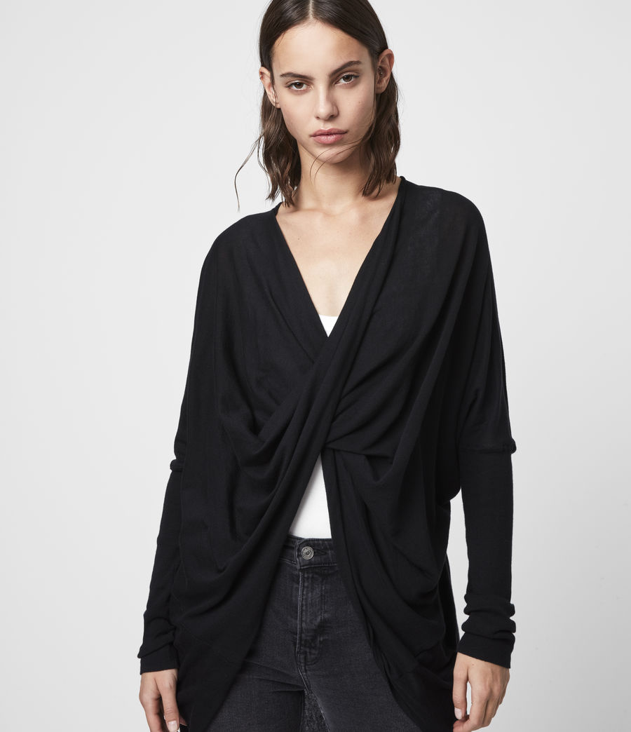 all saints itat shrug cardigan