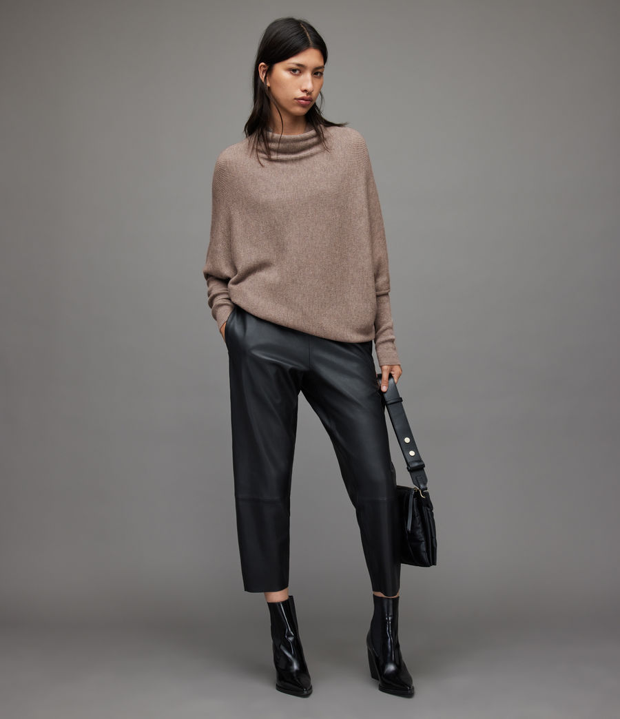 Womens Ridley Cashmere Blend Sweater (artic_grey) - Image 3
