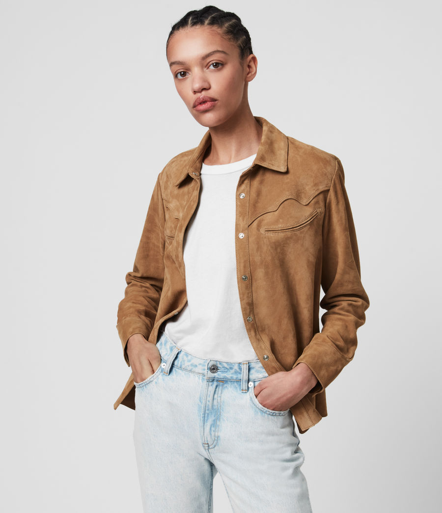 soft suede shirt