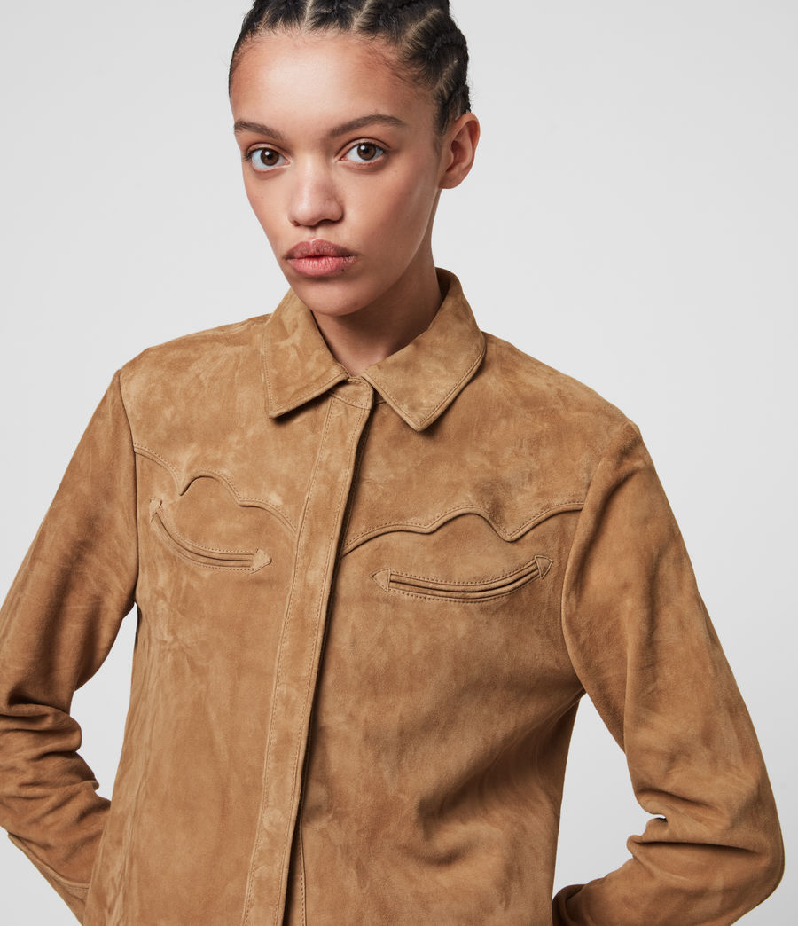 soft suede shirt