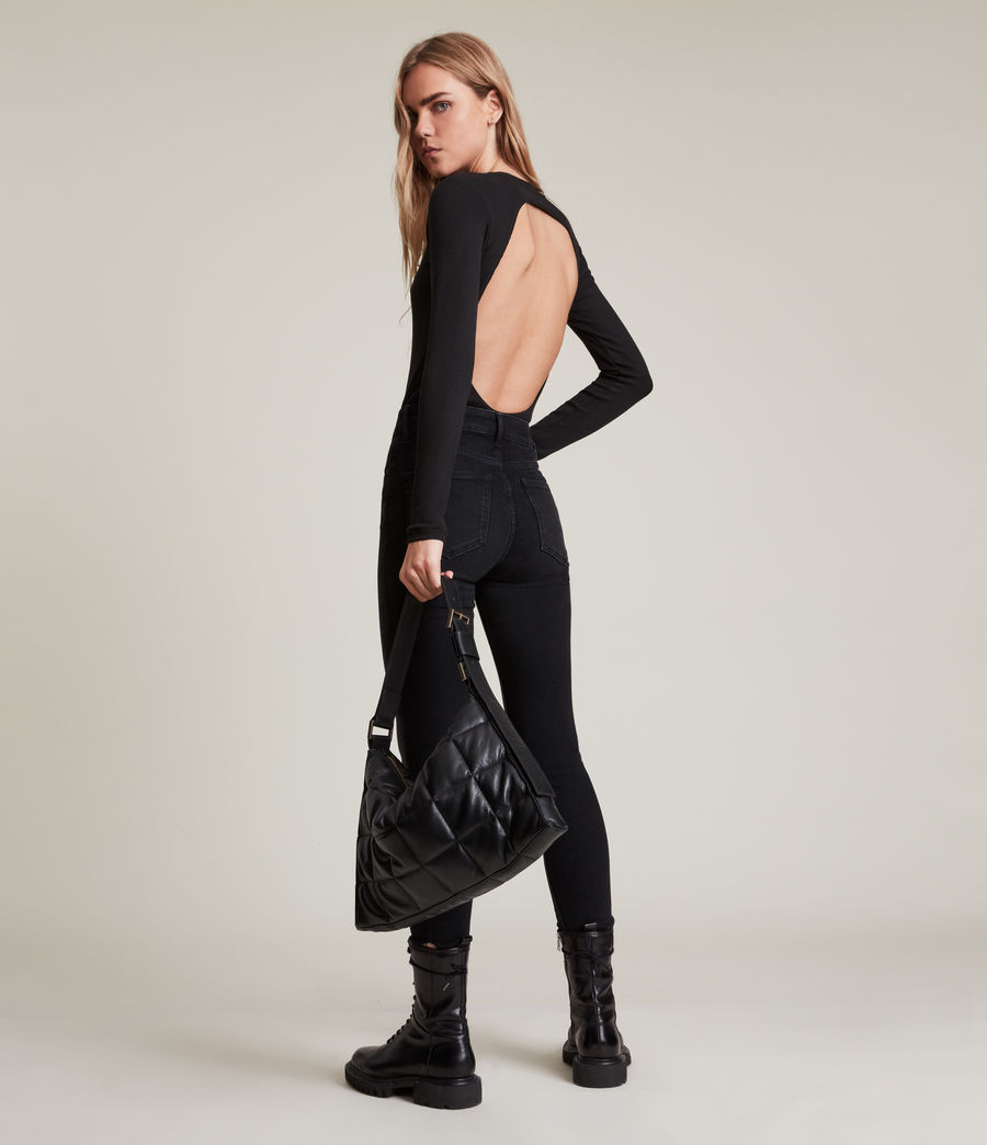 Women's Molly Bodysuit (black) - Image 6
