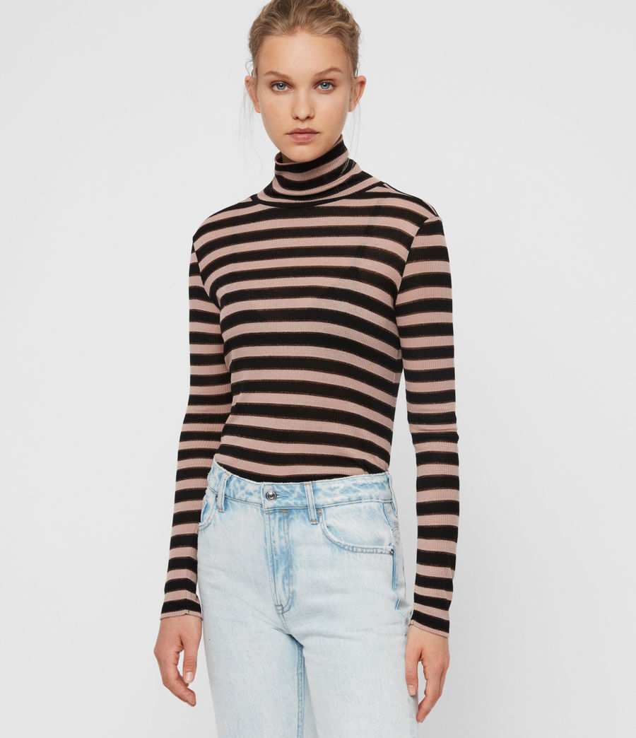 roll neck top womens uk