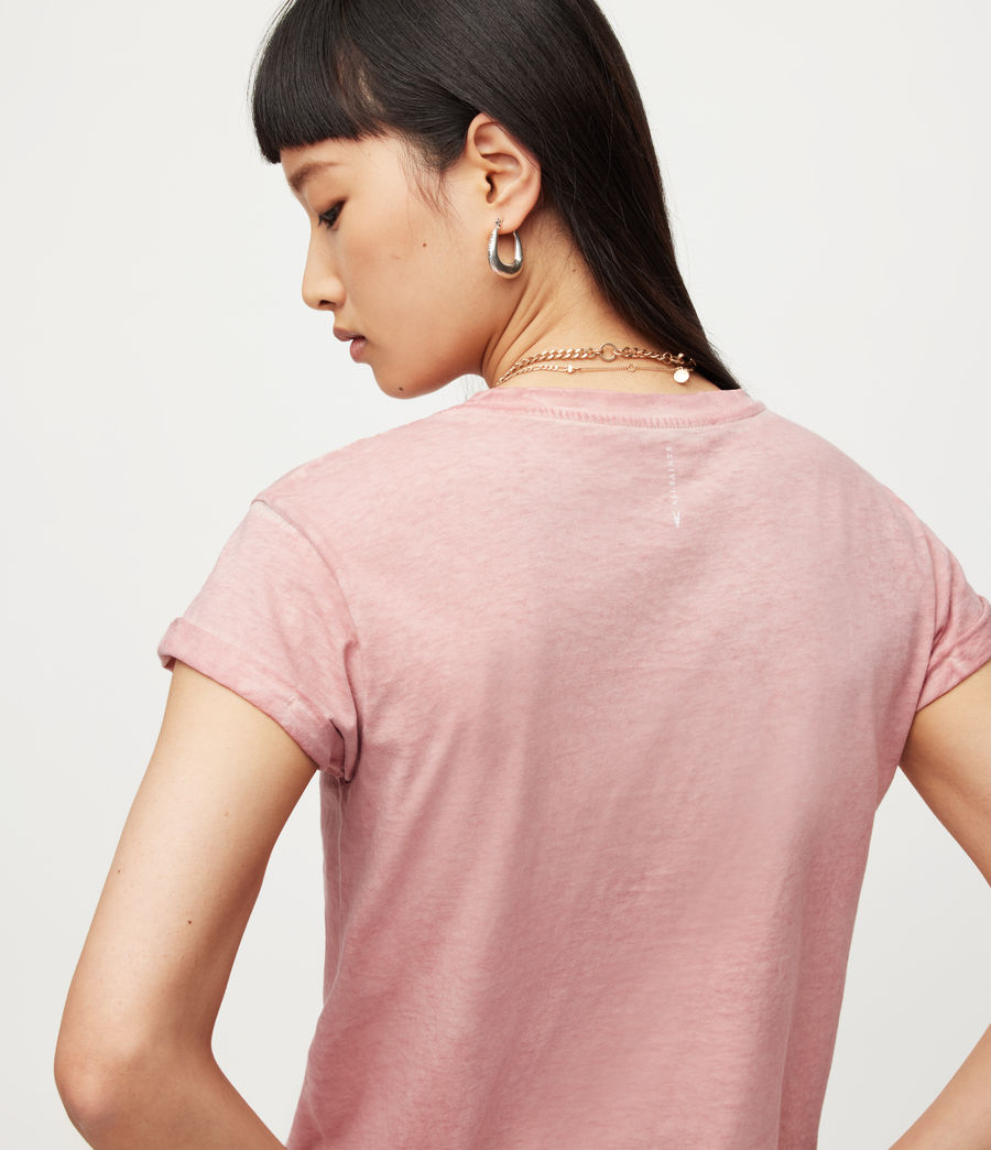 Damen Anna T-Shirt (cameo_pink) - Image 4