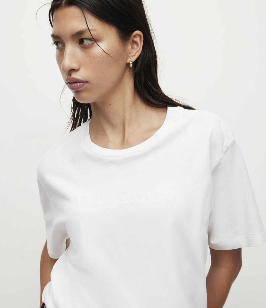 Damen Pippa Boyfriend T-Shirts (optic_white) - Image 2