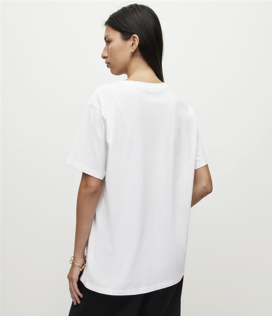 Damen Pippa Boyfriend T-Shirts (optic_white) - Image 5
