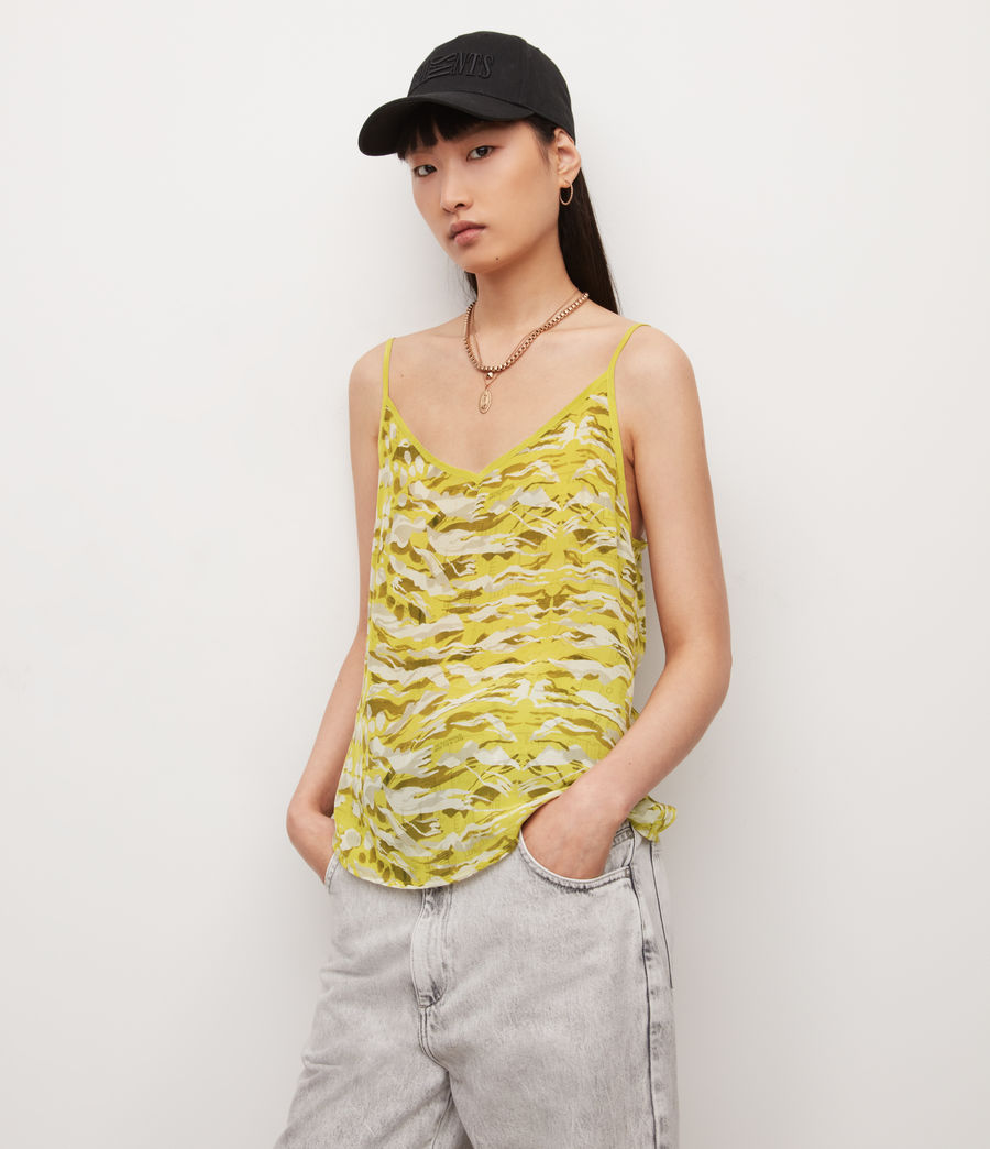 Women's Tami Oniyuri Top (yellow) - Image 3