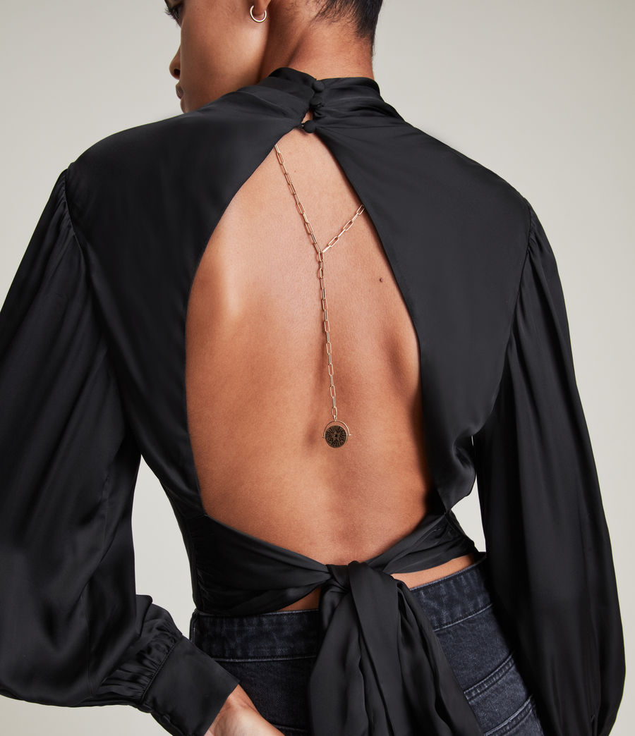 Women's Ilaria Bodysuit (black) - Image 1