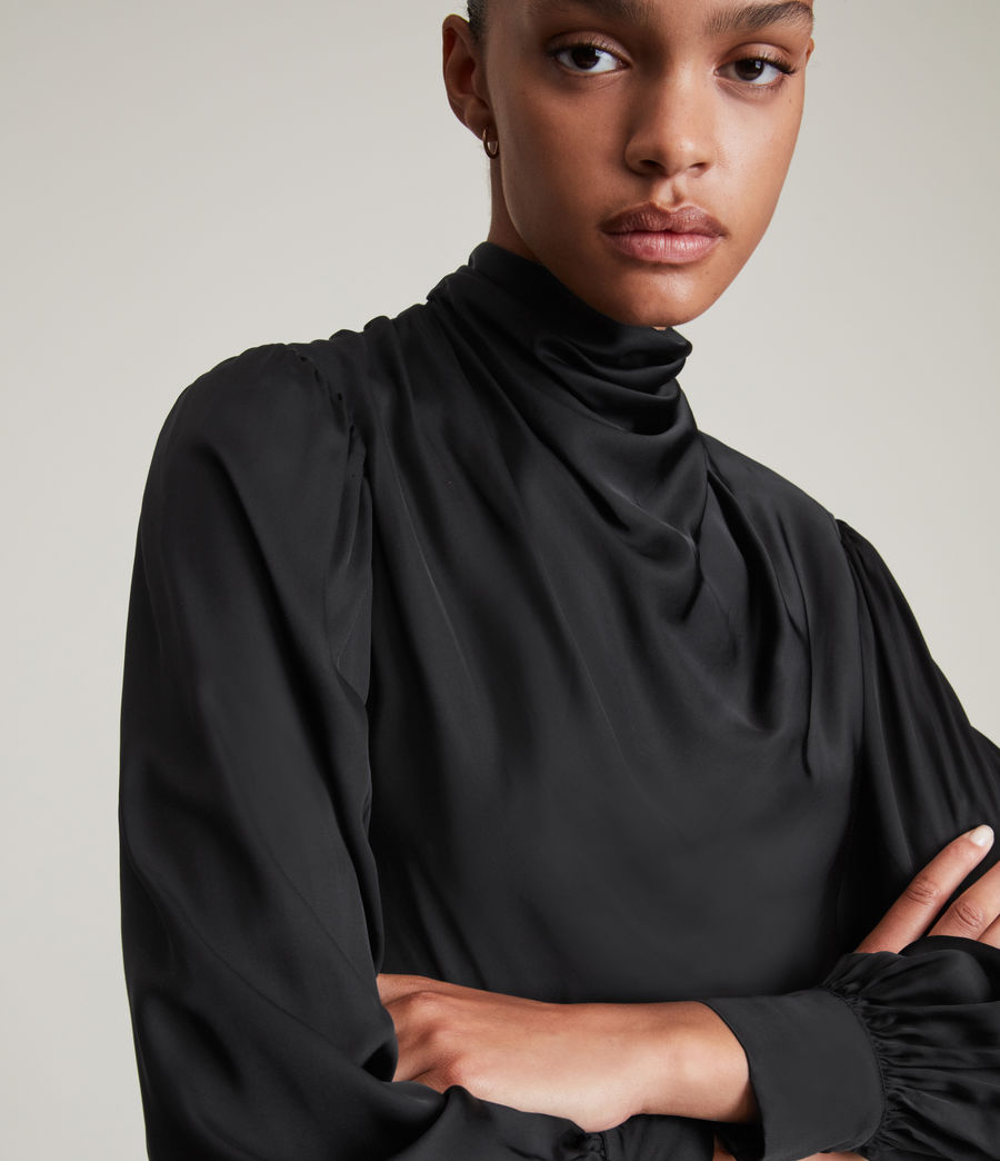 Womens Ilaria Bodysuit (black) - Image 5