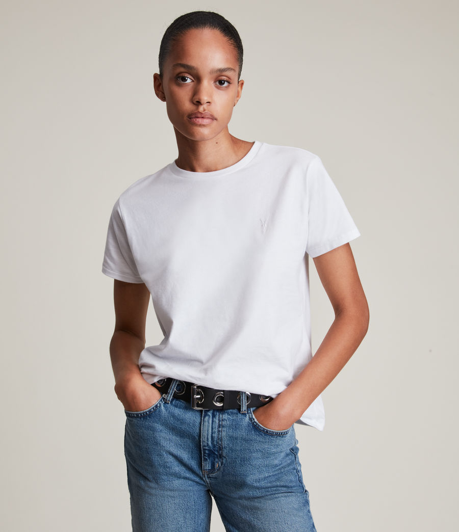 Women's Grace T-Shirt (optic_white) - Image 2