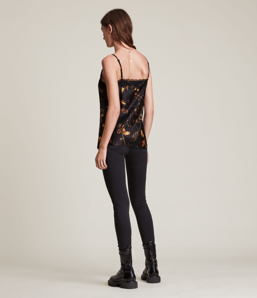 Womens Lexi Heligan Cami (black_gold) - Image 4