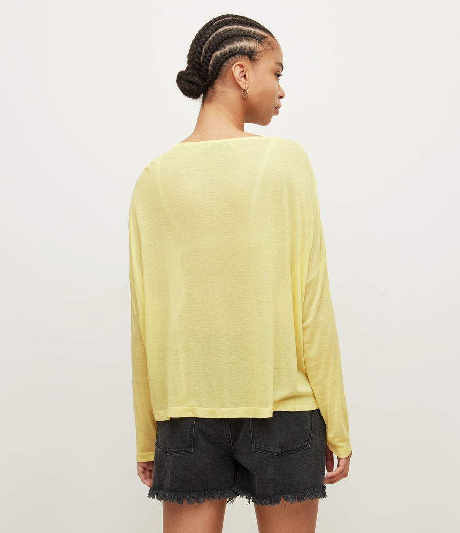 Women's Francesco Rita T-Shirt (sunny_lime_green) - Image 5