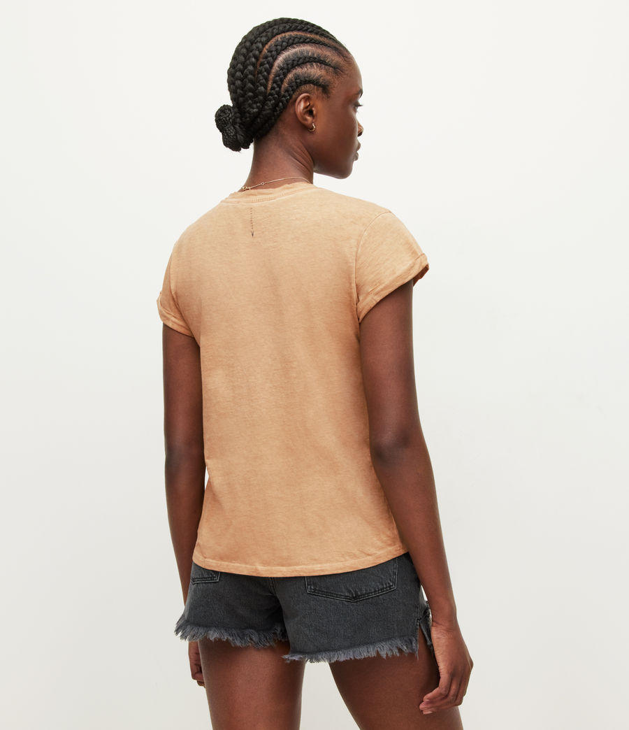 Women's Anna T-Shirt (capri_brown) - Image 6