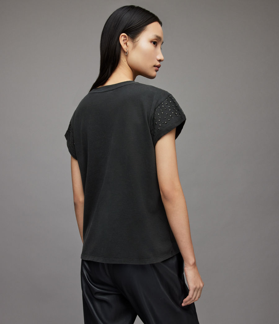 Damen Apus Anna T-Shirt (vintage_black) - Image 4