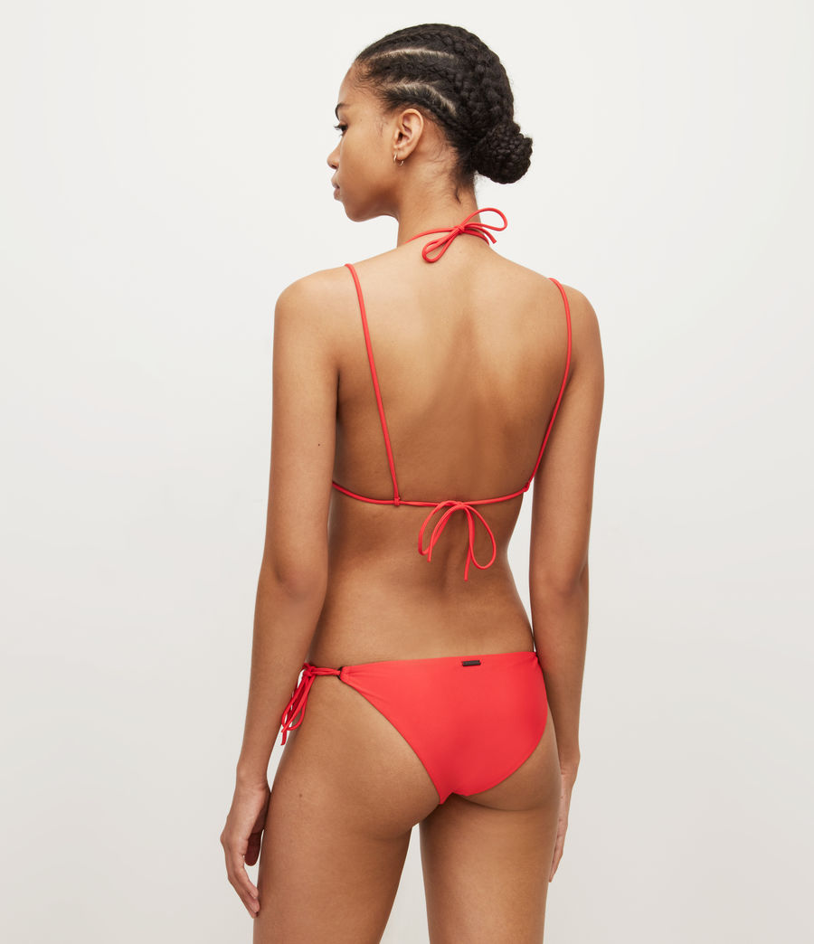 Womens Sophia Bikini Top (red) - Image 4