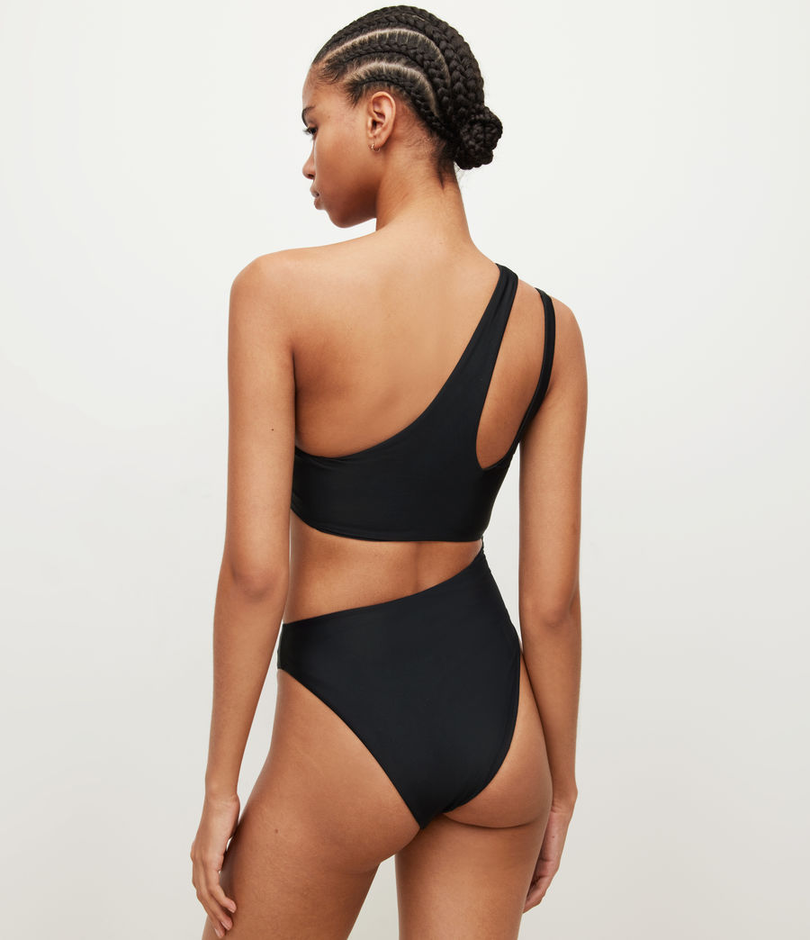 Womens Cara Cut Out Swimsuit (black) - Image 6