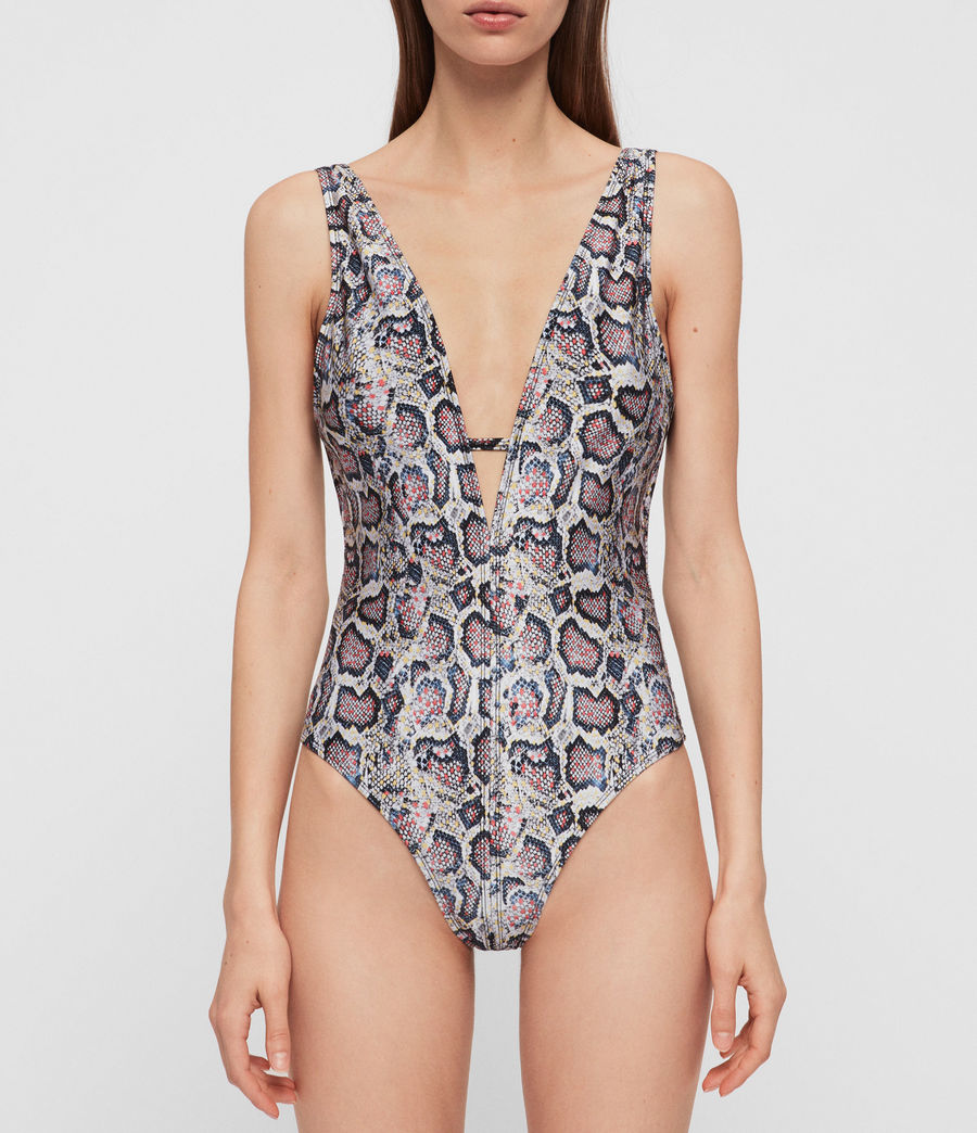 monokini metallic