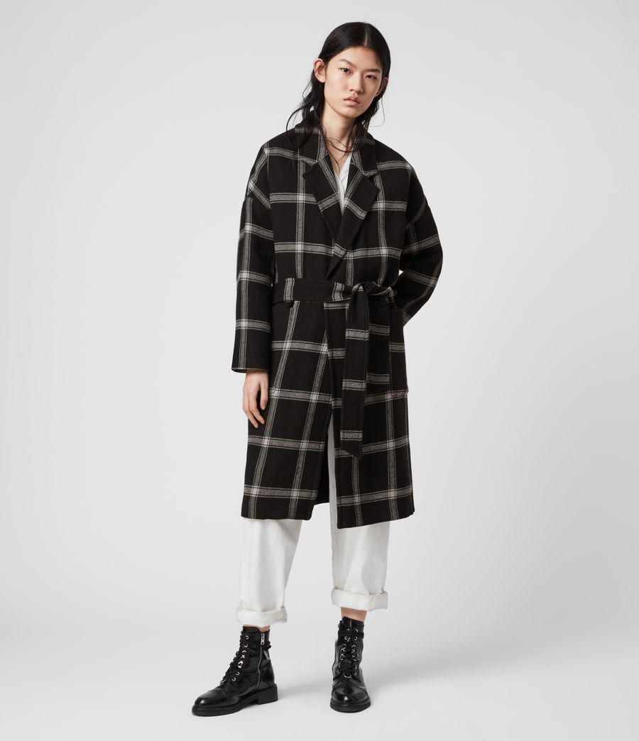 lara maxi wrap coat