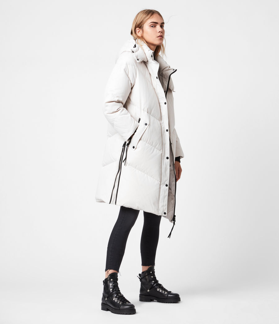 all saints lucie puffer coat