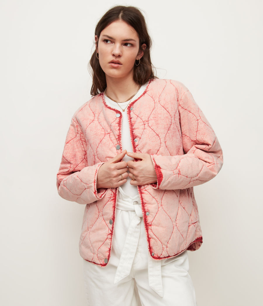 Womens Reign Liner Jacket (pink) - Image 1