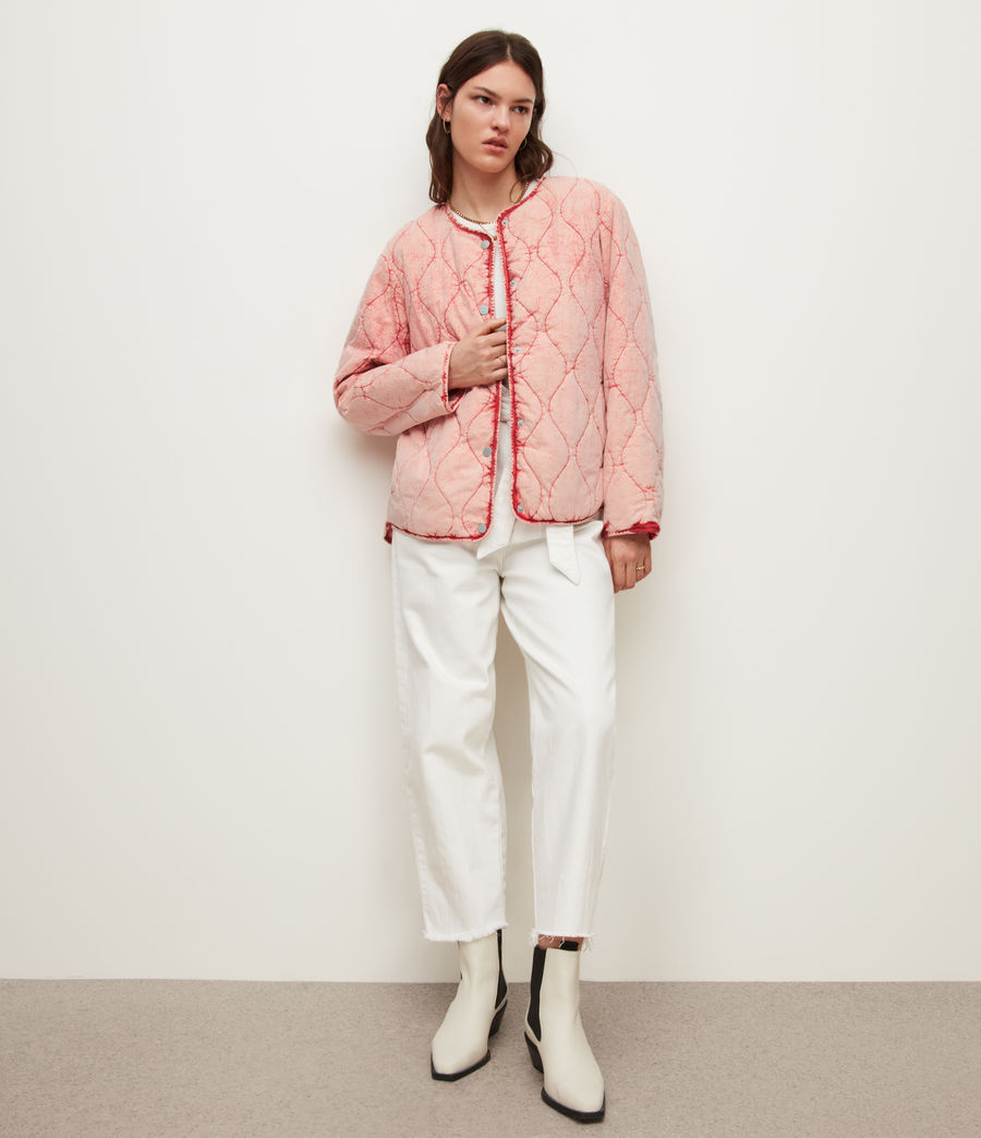 Womens Reign Liner Jacket (pink) - Image 3