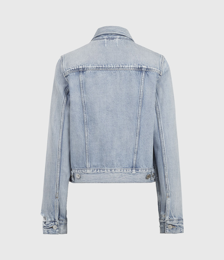 Women's Hay Denim Jacket (light_indigo) - Image 3