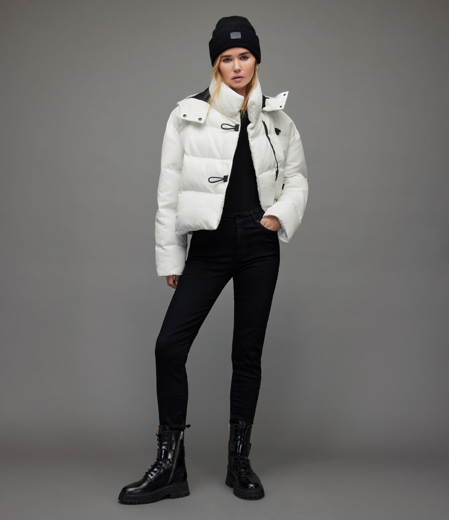 Women's Allais Puffer Jacket (optic_white) - Image 1