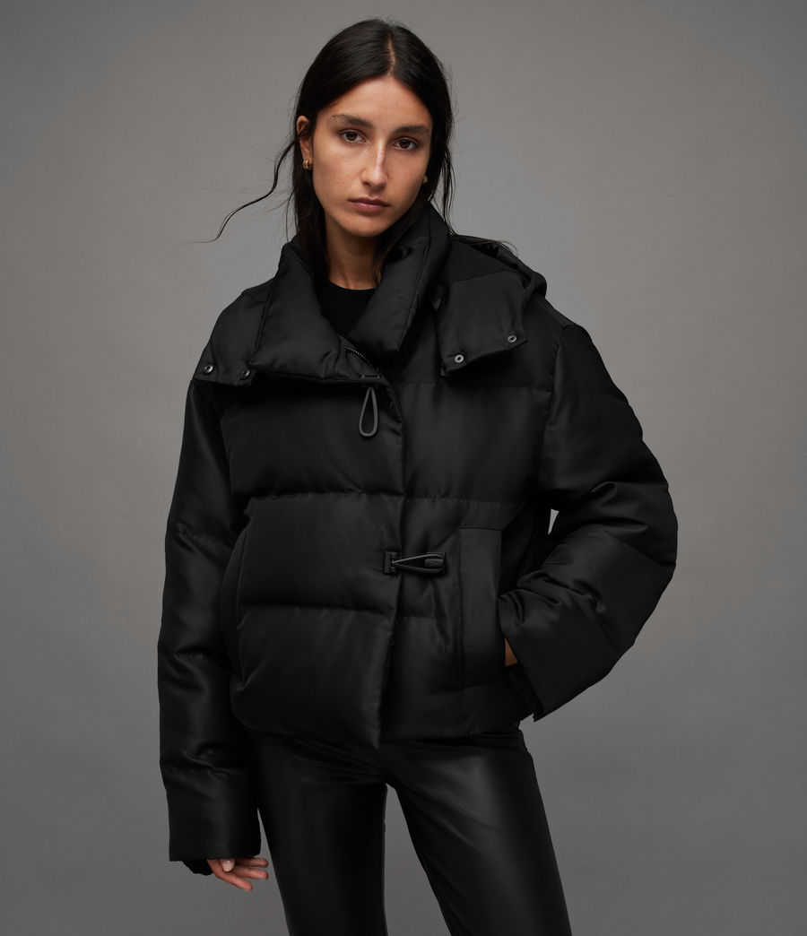 Women's Allais Puffer Jacket (black) - Image 1