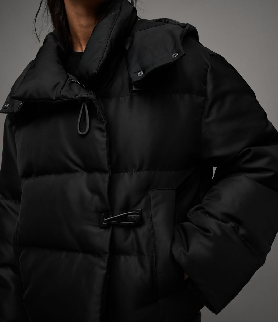 Women's Allais Puffer Jacket (black) - Image 2
