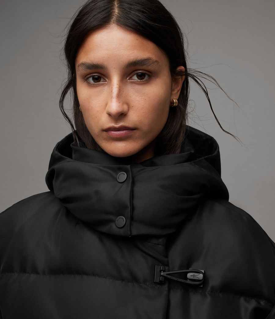 Women's Allais Puffer Jacket (black) - Image 4