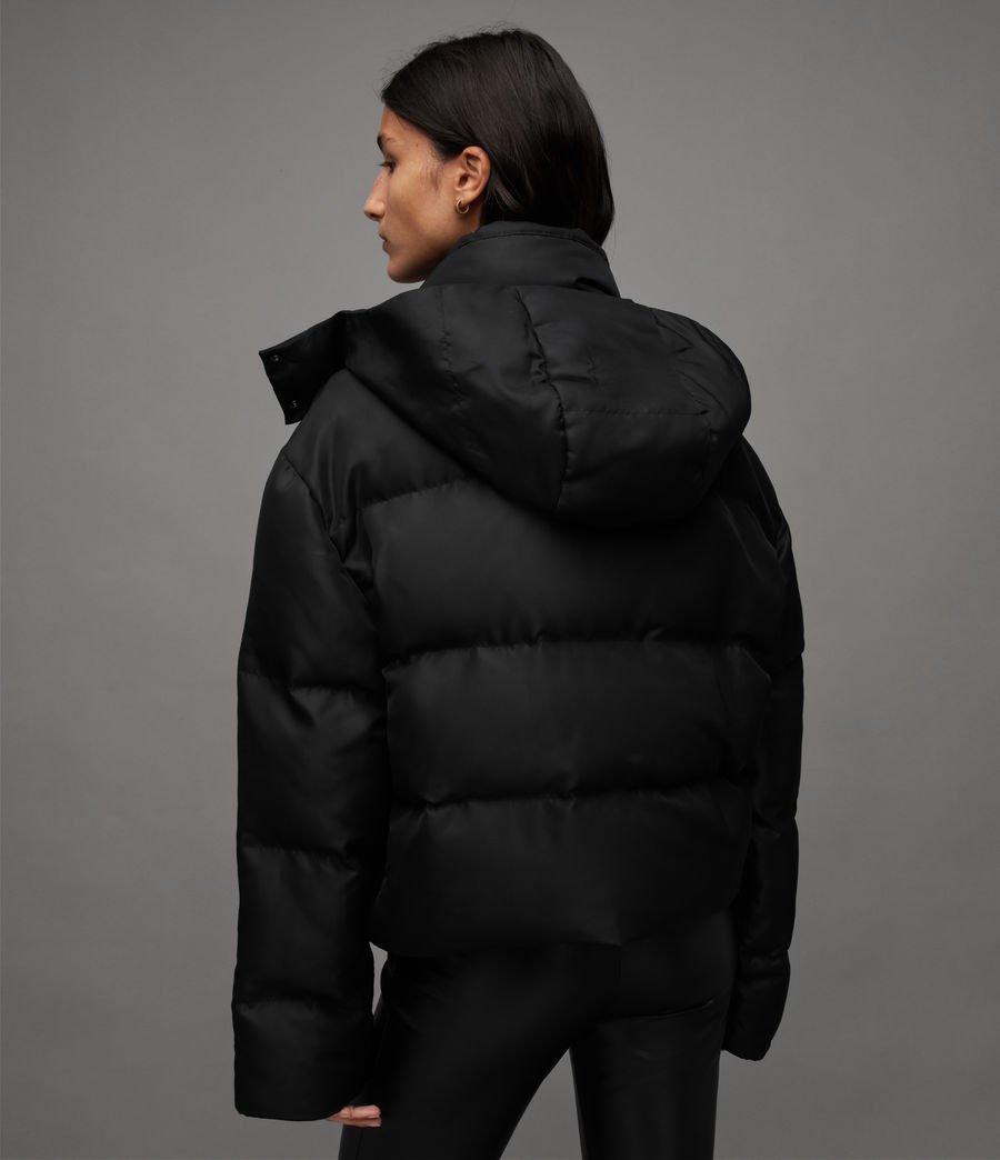 ALLSAINTS UK: Womens Allais Puffer Jacket (black)