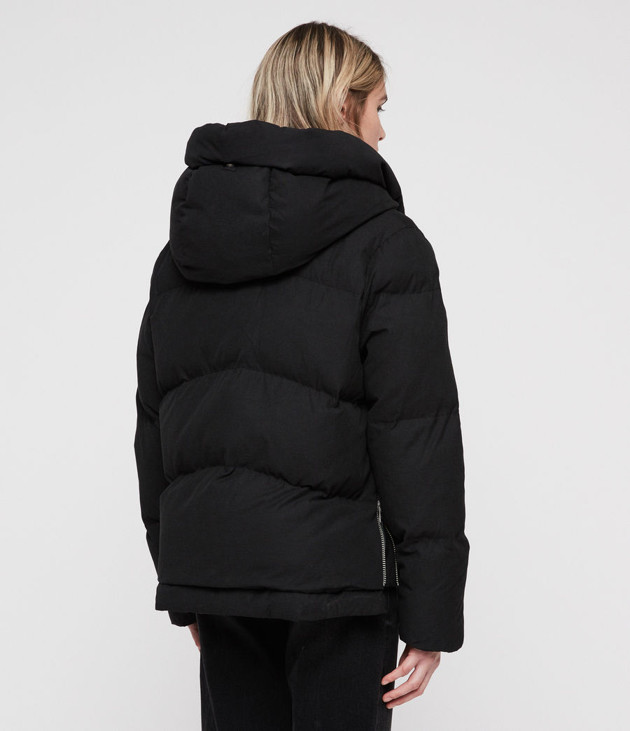 all saints ester puffer jacket