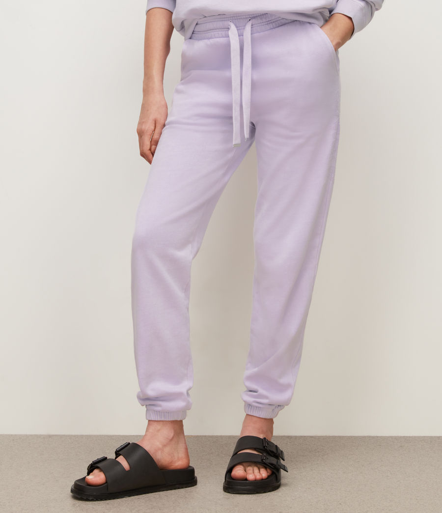 Women's Ena Embroidered Joggers (violet) - Image 2