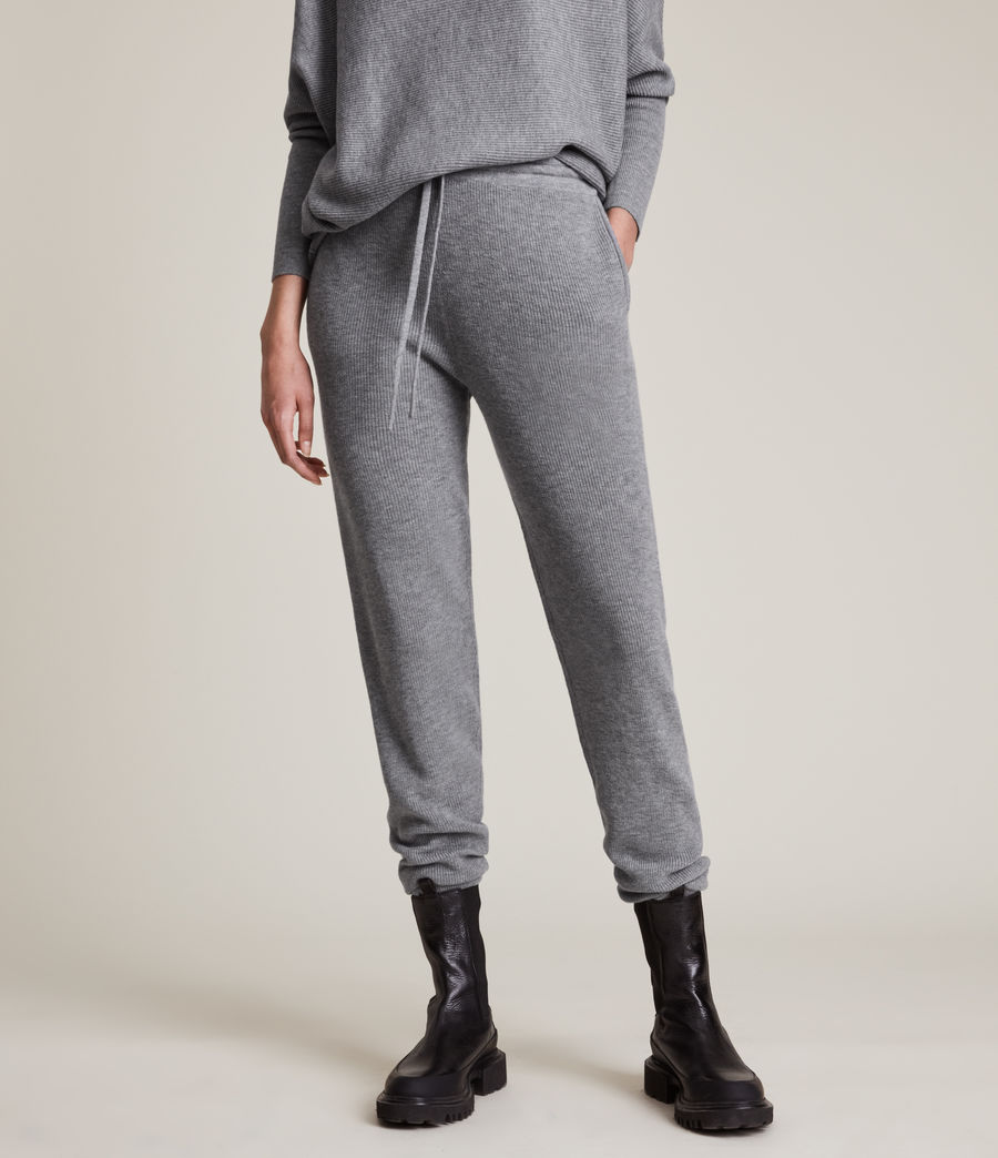 wool cashmere joggers