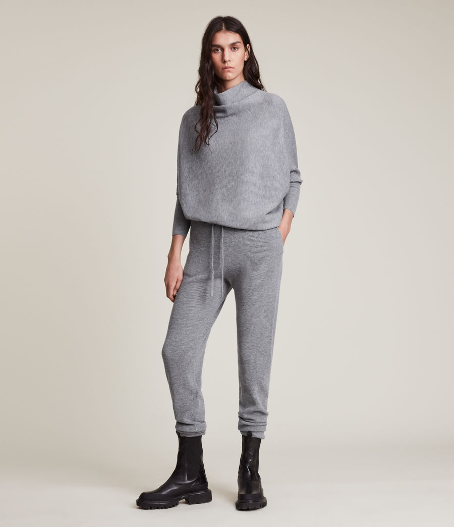 wool cashmere joggers