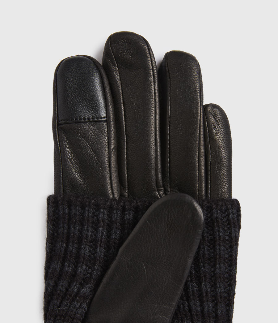 mens wool driving gloves