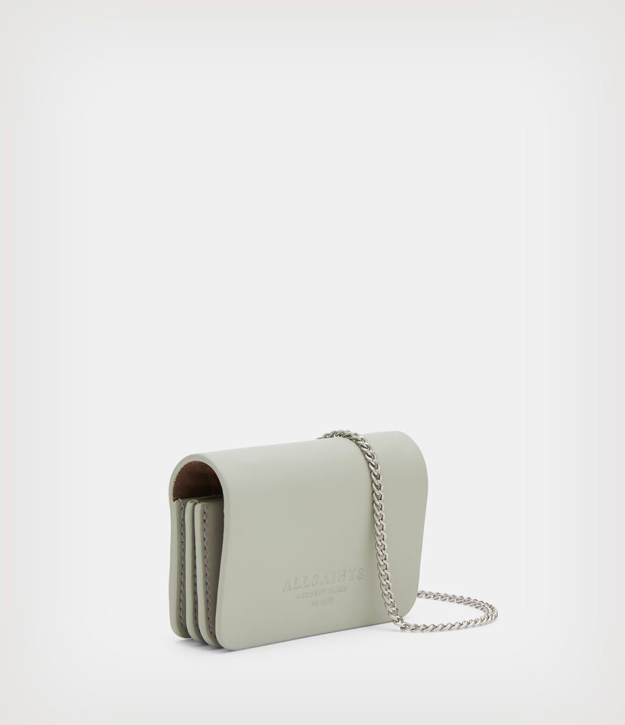 Womens Honore Leather Cardholder (sequoia_green) - Image 3