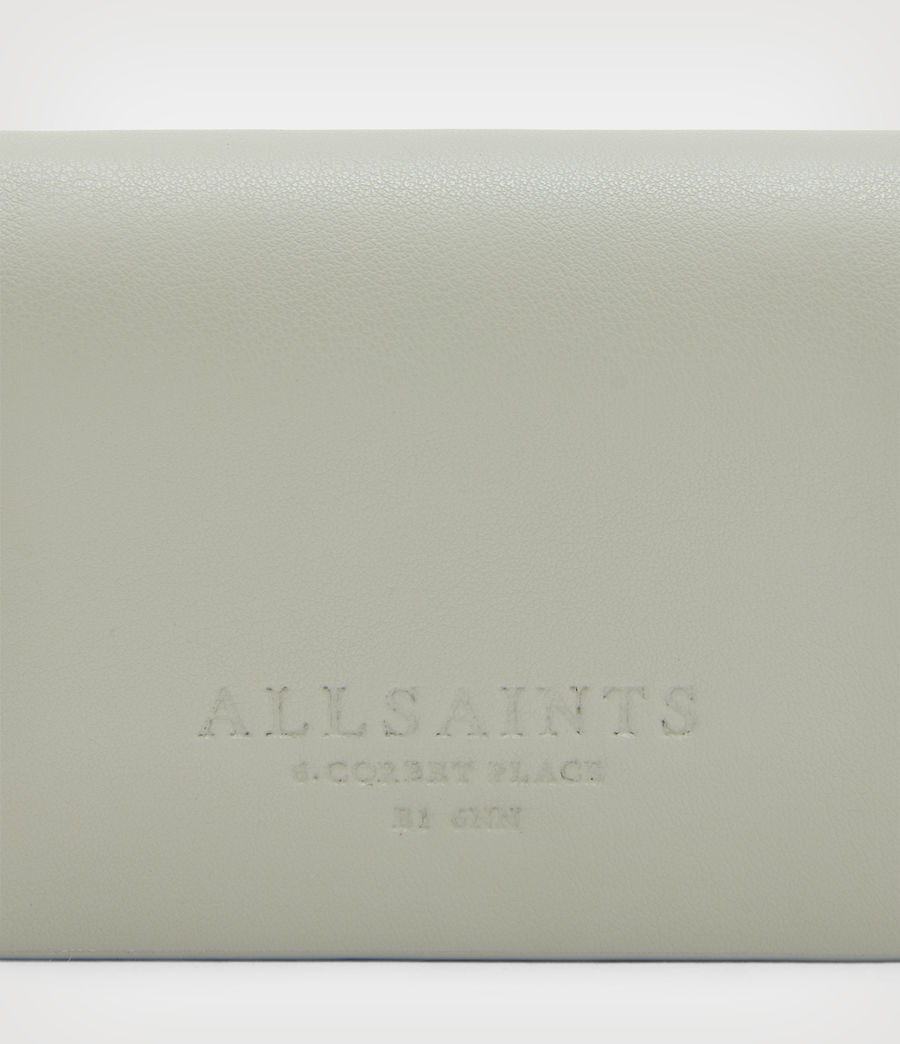 Women's Honore Leather Cardholder (sequoia_green) - Image 5
