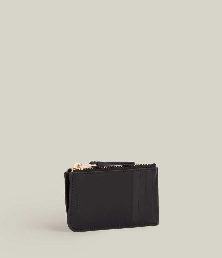 Women's Marlborough Leather Wallet (black) - Image 3